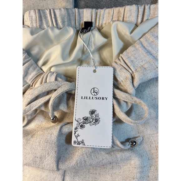 New Lillusory Drawstring Pants Casual Comfy Trousers XL - Picture 6 of 9